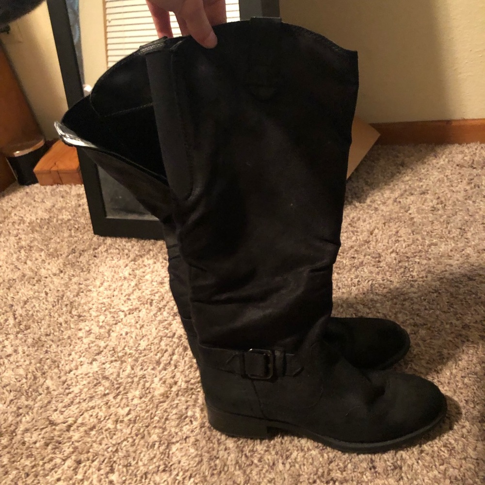 Knee high boots